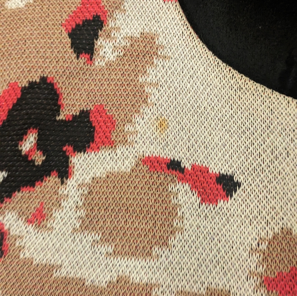 Women's Multicolor Abstract Jacket - image 4